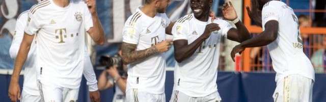 乐鱼体育官方网站-【德甲】马内双响科芒2传1射，拜仁7比0客场横扫波鸿